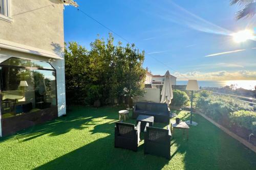 Golfe Juan - Villa 4 people - Sea view - Garden