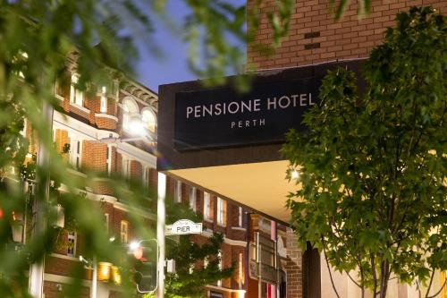 Udvendig, Pensione Hotel Perth in Perth Udvendig, Pensione Hotel Perth in Perth