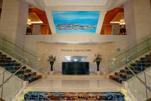 Lobby, The Ritz-Carlton, Dubai International Financial Centre in World Trade Centre DIFC Lobby, The Ritz-Carlton, Dubai International Financial Centre in World Trade Centre DIFC