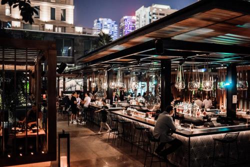 Bar/lounge, The Ritz-Carlton, Dubai International Financial Centre in World Trade Centre DIFC Bar/lounge, The Ritz-Carlton, Dubai International Financial Centre in World Trade Centre DIFC