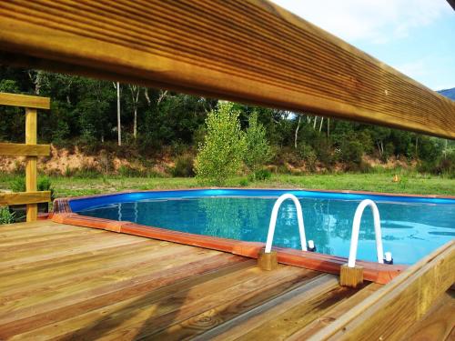 Piscina, Casa rural Can Miquel in Santa Coloma de Farners Piscina, Casa rural Can Miquel in Santa Coloma de Farners
