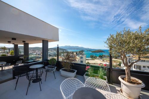 Erkély/terasz, Rumani 3 Islands Hotel in Ksamil Erkély/terasz, Rumani 3 Islands Hotel in Ksamil