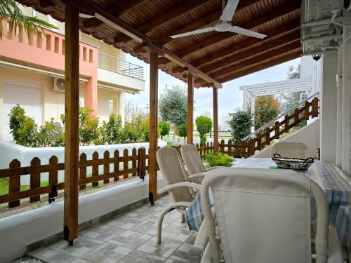 Balcony/terrace, Simos Summer House in Fanari in Fanari Balcony/terrace, Simos Summer House in Fanari in Fanari