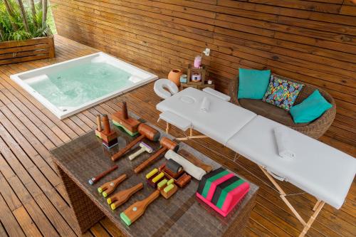 熱水浴缸, Eco Hotel Oceanomare in 聖約翰多西奧維爾梅洛 熱水浴缸, Eco Hotel Oceanomare in 聖約翰多西奧維爾梅洛