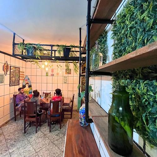 Bar/lounge, Chamos Hostel Cultural in Praia dos Anjos Bar/lounge, Chamos Hostel Cultural in Praia dos Anjos