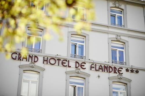Inngang, Grand Hotel de Flandre in Namur Inngang, Grand Hotel de Flandre in Namur