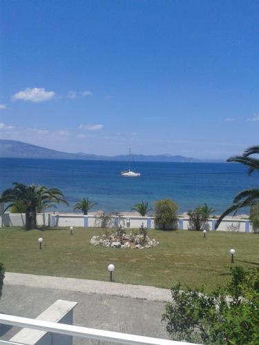 View, Villa Maria in front of the sea in Arkitsa View, Villa Maria in front of the sea in Arkitsa
