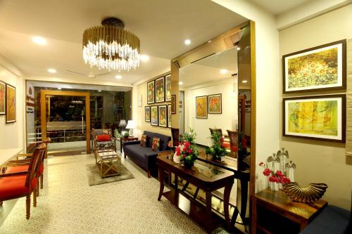 Lobby, Crimson Lotus near Indian Space Research Organisation Lobby, Crimson Lotus near Indian Space Research Organisation