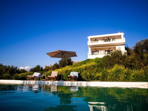 Exterior view, Villa Koronelia, Koroni, Peloponnes in Agios Georgios Exterior view, Villa Koronelia, Koroni, Peloponnes in Agios Georgios