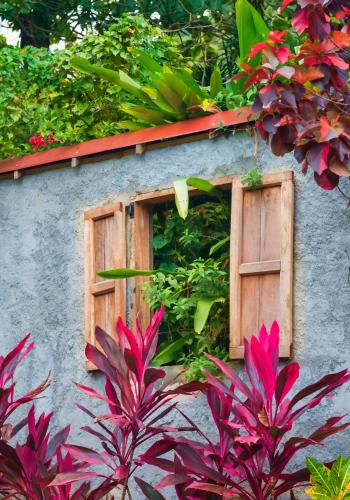 Entrada, Hibiscus Valley Inn in Marigot Entrada, Hibiscus Valley Inn in Marigot
