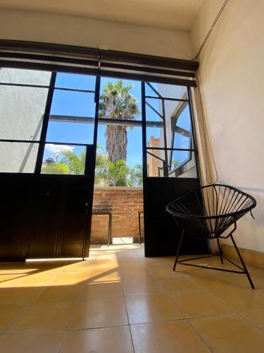 Balcony/terrace, Hostel Hospedarte Chapultepec in Guadalajara Balcony/terrace, Hostel Hospedarte Chapultepec in Guadalajara