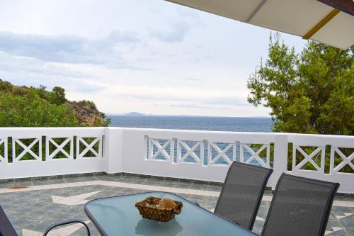 ระเบียง/ชานเรือน, Muses seaside Villas in พาราเลียน แอสทรอส ระเบียง/ชานเรือน, Muses seaside Villas in พาราเลียน แอสทรอส