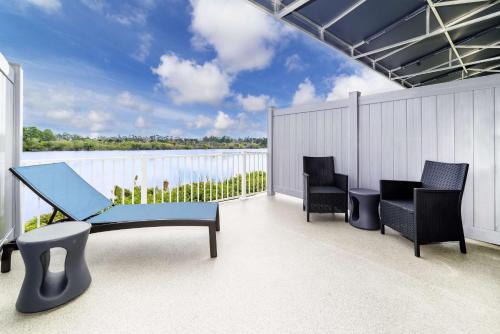 Uitzicht, Hampton Inn Port Charlotte/Punta Gorda in Port Charlotte (FL) Uitzicht, Hampton Inn Port Charlotte/Punta Gorda in Port Charlotte (FL)
