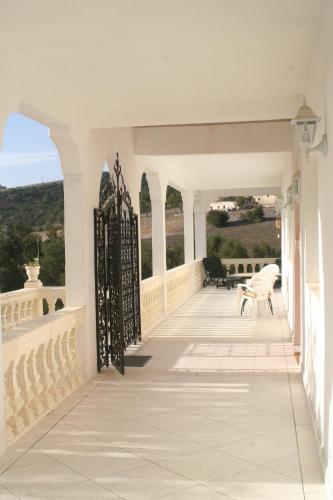 Terraza/balcón, Domaine des Sloughis in Moulay Idriss Terraza/balcón, Domaine des Sloughis in Moulay Idriss