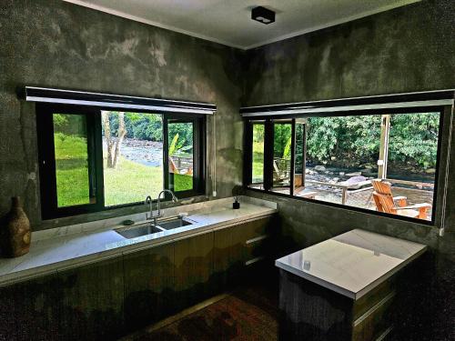 Kitchen, Rugading Riverside Villa near Kota Kinabalu. in Penampang Kitchen, Rugading Riverside Villa near Kota Kinabalu. in Penampang