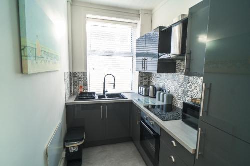 Cocina, Beachmount Holiday Apartments in Colwyn Bay Cocina, Beachmount Holiday Apartments in Colwyn Bay