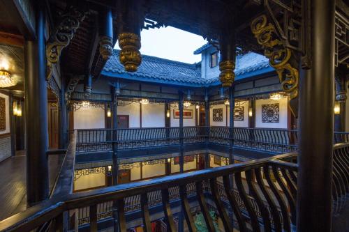 A szálláshely kívülről, Buddhazen Hotel in Wenshu Yuan Kolostor Környéke A szálláshely kívülről, Buddhazen Hotel in Wenshu Yuan Kolostor Környéke