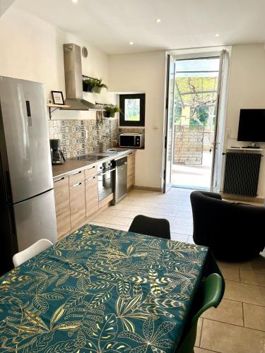 Konyha, Appartement terrasse vue lac in Breil Sur Roya Konyha, Appartement terrasse vue lac in Breil Sur Roya