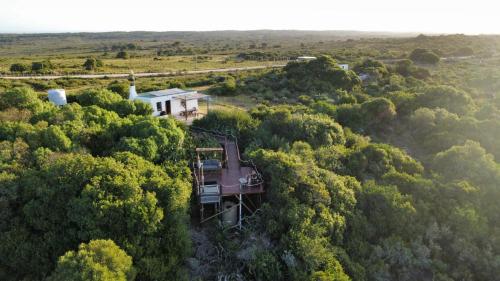 Ostrich cottage at Les Wings private game farm in Jongensfontein Ostrich cottage at Les Wings private game farm in Jongensfontein