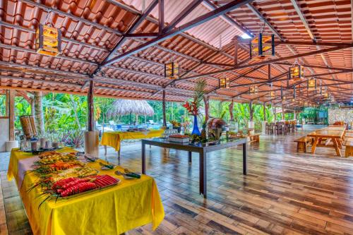 餐廳, Atlantida Lodge in 卡維塔 餐廳, Atlantida Lodge in 卡維塔