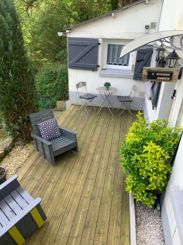 O ' Garden et sa terrasse in Bonsecours O ' Garden et sa terrasse in Bonsecours