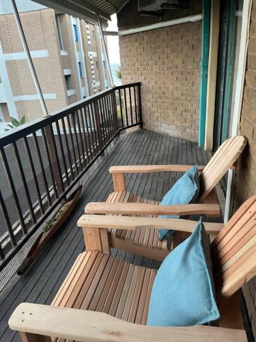 Balcony/terrace, SM @ C - Seesonnet 13 in Freeland Park Balcony/terrace, SM @ C - Seesonnet 13 in Freeland Park