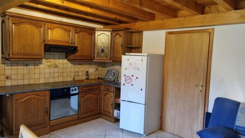 Kjøkken, Studio à la ferme (Studio a la ferme) in La Brévine Kjøkken, Studio à la ferme (Studio a la ferme) in La Brévine