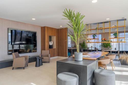 Lobby, Pestana Casablanca, Seaside Suites & Residences in Anfa Lobby, Pestana Casablanca, Seaside Suites & Residences in Anfa