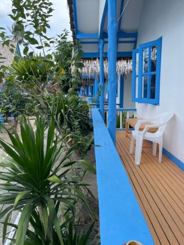 Balcony/terrace, Ko Phangan Beach Cottages in Ko Pha-ngan Balcony/terrace, Ko Phangan Beach Cottages in Ko Pha-ngan