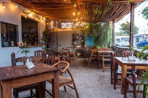 Restaurant, Hostal Cha Cha Cha in Tulum Restaurant, Hostal Cha Cha Cha in Tulum