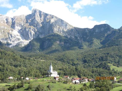 Surrounding environment, Rooms Pri Lovrizu in Kobarid Surrounding environment, Rooms Pri Lovrizu in Kobarid
