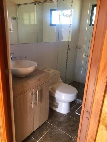 Shower, Cabana Monarca in Salitre Shower, Cabana Monarca in Salitre