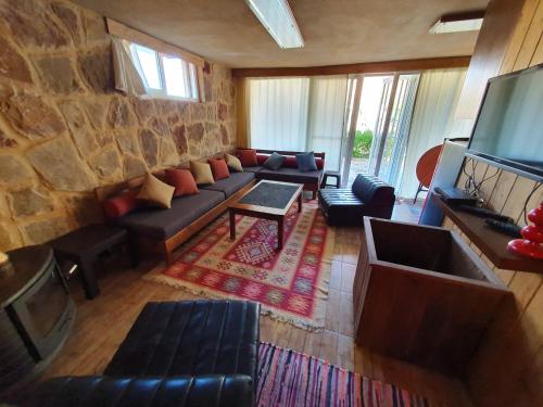 Jagatud salong / TV-ala, Faraya Chalet in Faraya Jagatud salong / TV-ala, Faraya Chalet in Faraya