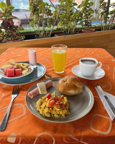 Food and beverages, Hotel El Cisne Internacional in Riobamba Food and beverages, Hotel El Cisne Internacional in Riobamba