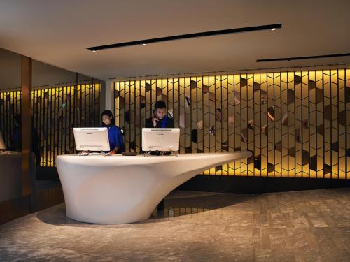 Lobby, Naumi Hotel Singapore in City Hall Lobby, Naumi Hotel Singapore in City Hall