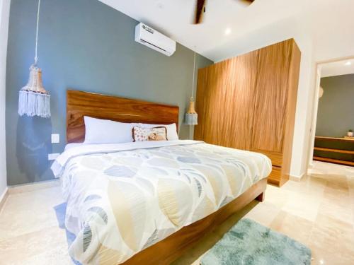 Private Pool 2BR Nest in Premium Aldea Zama with Gym