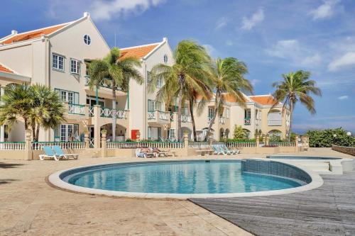Port Bonaire Seascape A301 with Sea Views and Pool in Тере Кора Port Bonaire Seascape A301 with Sea Views and Pool in Тере Кора