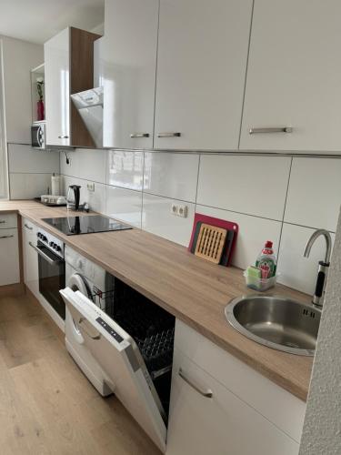 ห้องครัว, City-See Central Apartment in มาร์ล ห้องครัว, City-See Central Apartment in มาร์ล