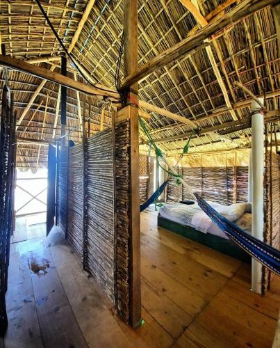 Private Traditional Hut on the water with 2 rooms in El Porvenir Private Traditional Hut on the water with 2 rooms in El Porvenir