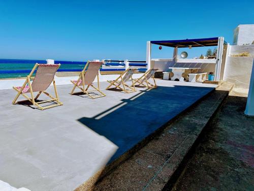 Balcony/terrace, Villa vue imprenable sur l’Ocean. in Moulay Bousselham Balcony/terrace, Villa vue imprenable sur l’Ocean. in Moulay Bousselham