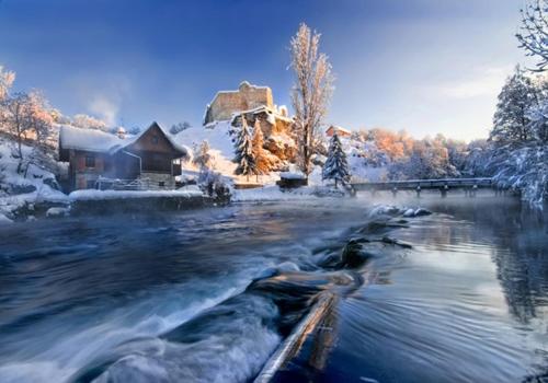 Aria Room - Rastoke in สลุนจ์ Aria Room - Rastoke in สลุนจ์