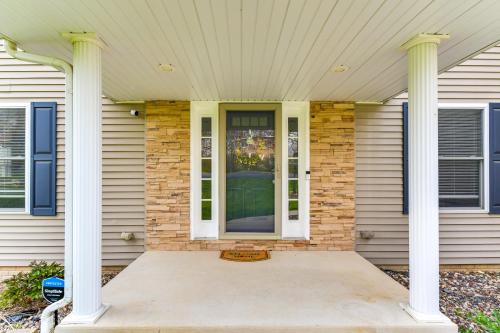 Rock Island Home with Private Yard and Fire Pit Table! in Rock Island Rock Island Home with Private Yard and Fire Pit Table! in Rock Island