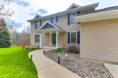 Rock Island Home with Private Yard and Fire Pit Table! in Rock Island Rock Island Home with Private Yard and Fire Pit Table! in Rock Island