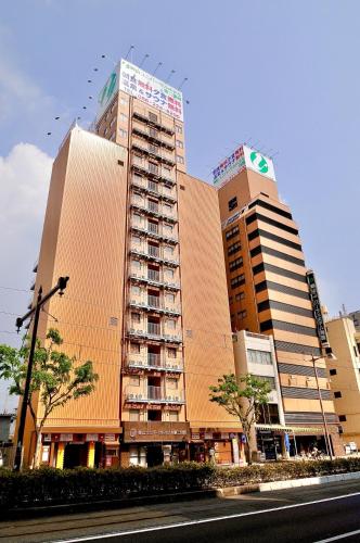 Exterior view, Okayama Universal Hotel Annex in Okayama Exterior view, Okayama Universal Hotel Annex in Okayama