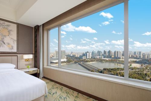 A szálláshely kívülről, Shangri-La Yangzhou in Hanjiang A szálláshely kívülről, Shangri-La Yangzhou in Hanjiang