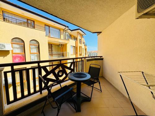 شرفة/ تراس, ROYAL PALM 84 Studio Sveti Vlas in سفيتي فلاس شرفة/ تراس, ROYAL PALM 84 Studio Sveti Vlas in سفيتي فلاس