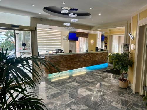 Lobby, Hotel Busby near Blue Beach Lobby, Hotel Busby near Blue Beach