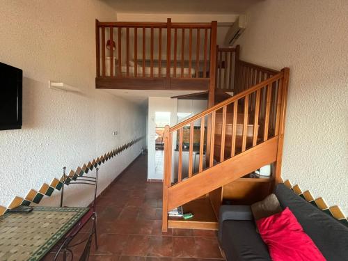 Superbe Duplex 35m2 vue mer avec piscine in 보르므 레 미모사 Superbe Duplex 35m2 vue mer avec piscine in 보르므 레 미모사
