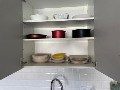 Kitchen, Appartement Cosy proche PARIS CDG parking in Le Blanc Mesnil Kitchen, Appartement Cosy proche PARIS CDG parking in Le Blanc Mesnil