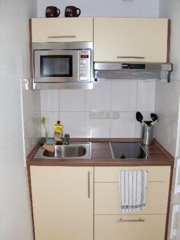مطبخ, Bungalow am Haff in Grambin مطبخ, Bungalow am Haff in Grambin
